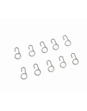 DF65 V6-V8 Stainless Steel Sail Clew Hook (PK10)