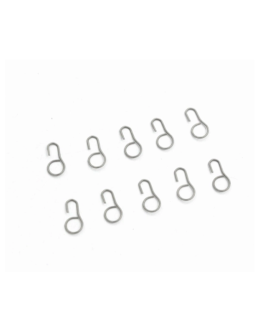 881514A - DF65 V6-V8 Stainless Steel Sail Clew Hook (PK10)