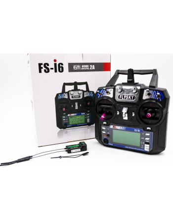 FlySky FS-i6 6CH 2.4GHz Radio System with FS-iA6B Receiver (AFHDS 2A) – DF65 / DF95