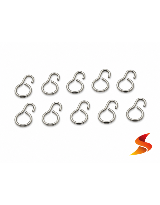 881203 - DF95 Metal Sail Clew Hook (10PK)