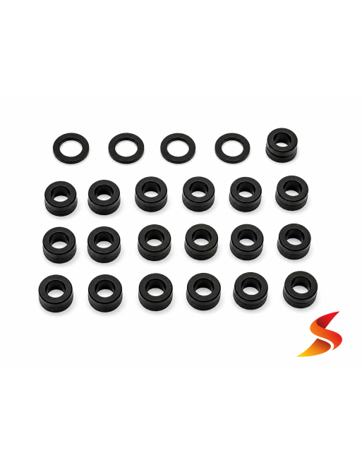 881211 - DF95 Silcon Tube (PK18) & O Ring (PK4)
